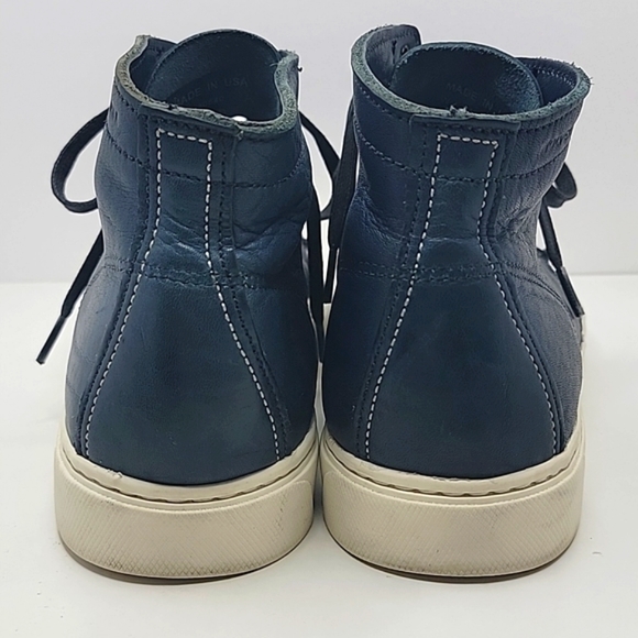 Wolverine | Navy blue leather chukka boots | MENS 10 - Picture 7 of 10